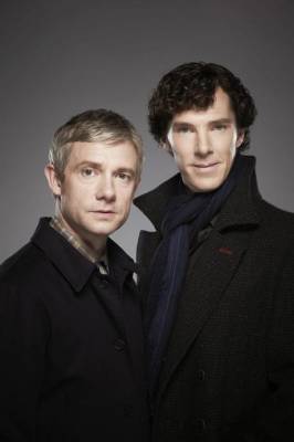 Benedict Cumberbatch y Martin Freeman – Sherlock (2010 – Continua)