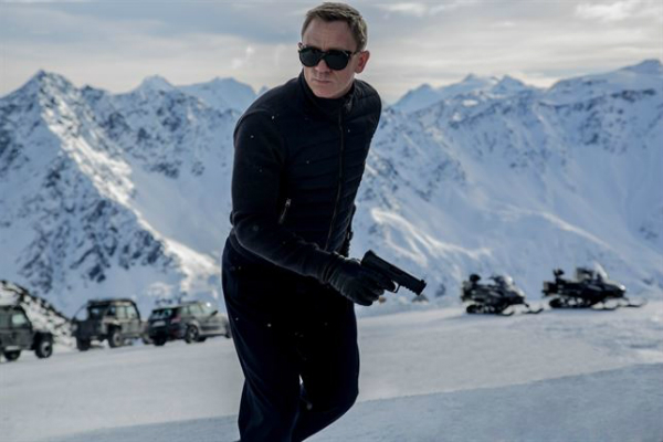 El actor inglés se encuentra promocionando la última película de James Bond, Spectre