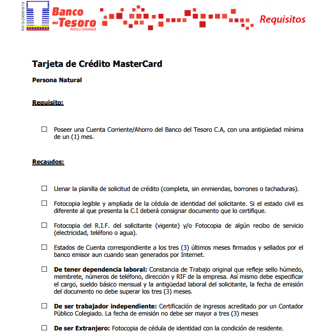 requisitos credito nomina banco industrial de venezuela