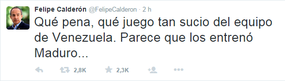 calderon vinotinto