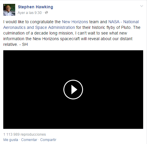 hawking nasa