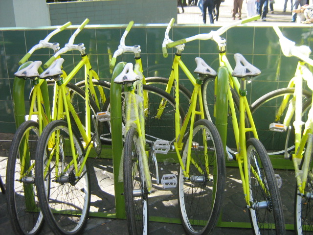 Estas son las bicicletas que se prestan en (Foto extraída de notielrecreo)