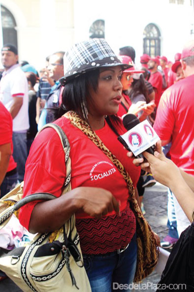 "En la Asamblea deberían preocuparse por reactivar la producción, activar fábricas por regiones, no quitarnos los derechos que ya tenemos. Vamos a cumplir 5 años adjudicados, mis hijos viven dignamente. Hoy en día tengo muchas cosas que agradecerle a este Gobierno".