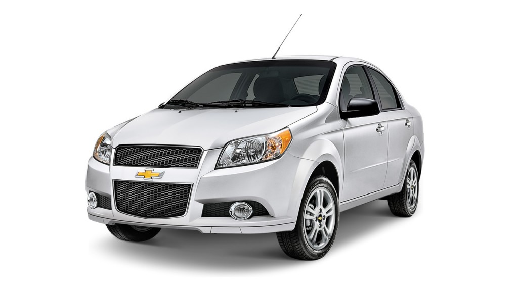 Chevrolet Aveo - sin airbags