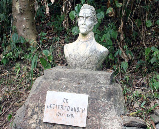 Busto de Gottfried August Knoche - Foto: Twitter