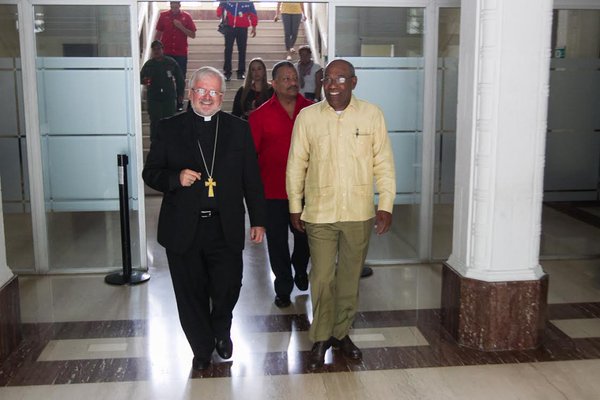 El italiano Aldo Giordano es el Nuncio Apostólico en Venezuela desde el 23 de octubre de 2013 