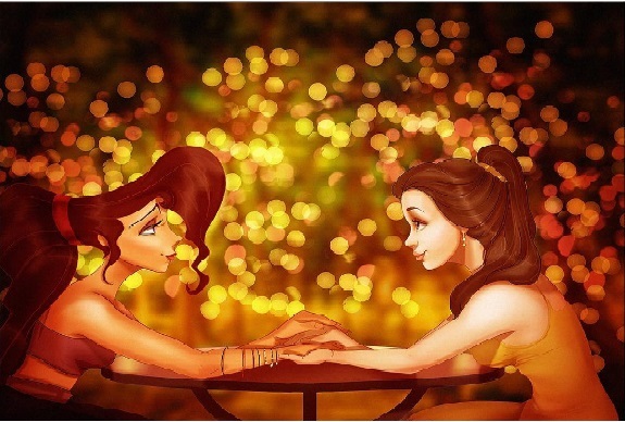 Megara y Belle