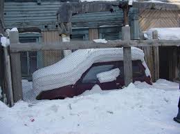 Yakutsk-carro-congelado