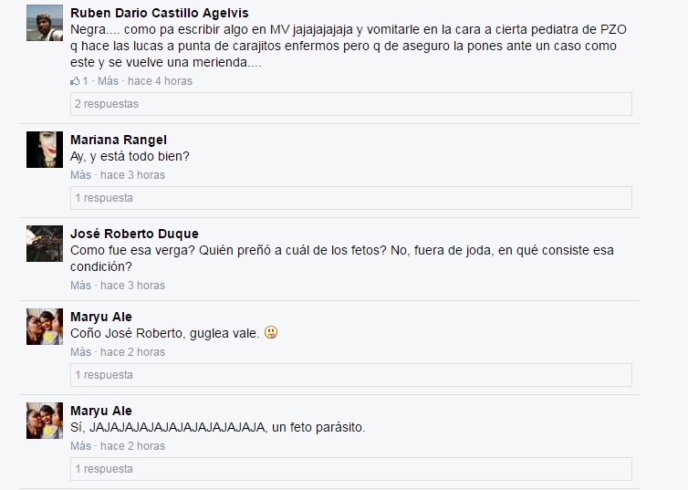 comentarios de facebook fetus in fetus