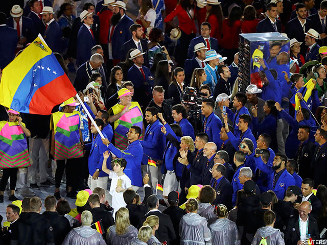 Delegación venezolana en Rio 2016