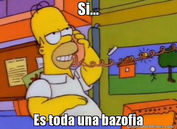 bazofia homero