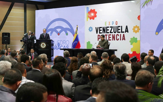 maduro inaugura expo venezuela potencia