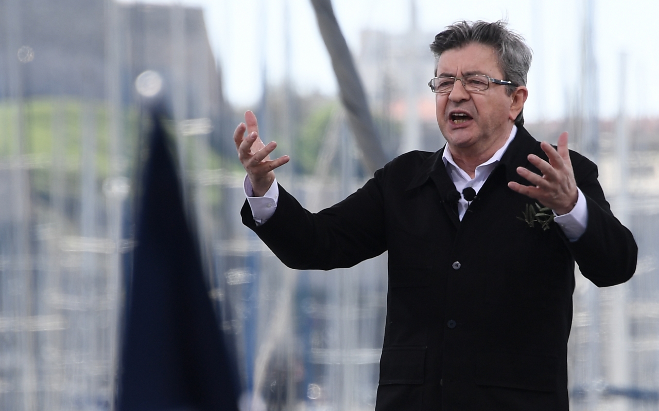 chaves frances Jean-Luc Mélenchon