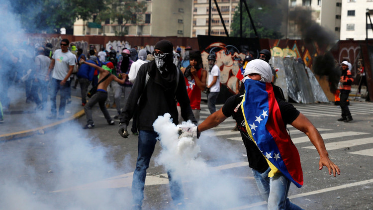 protestas opositoras