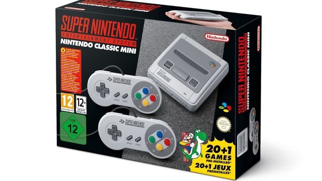 Super Nintendo Classic Mini incluye