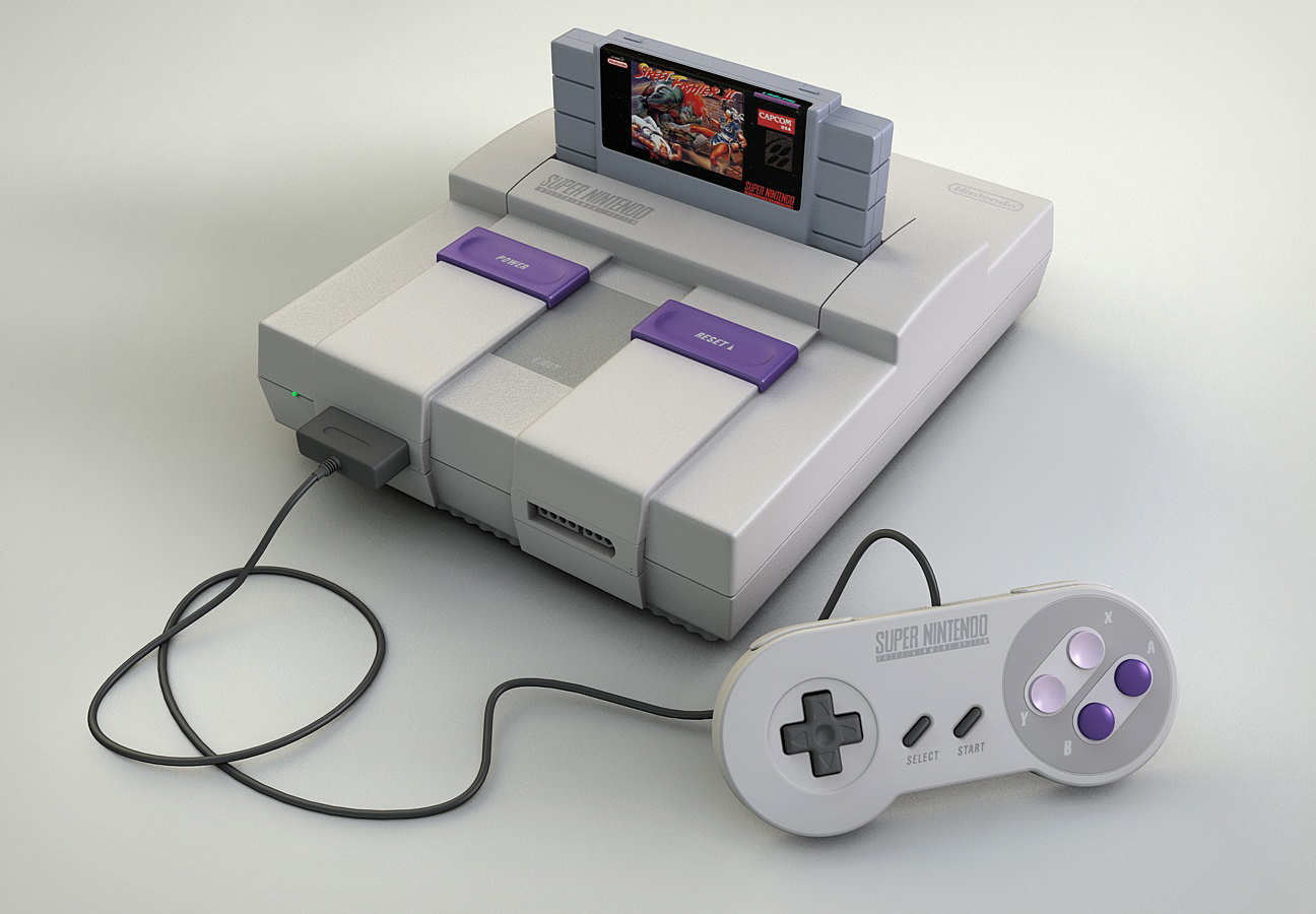 super nintendo 1990