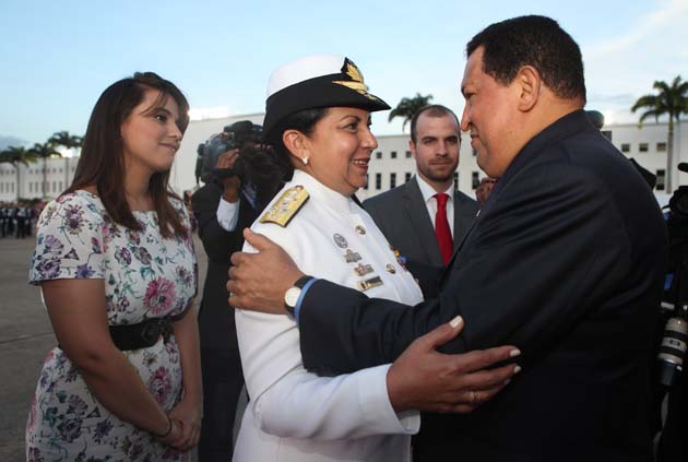 melendez con Chavez