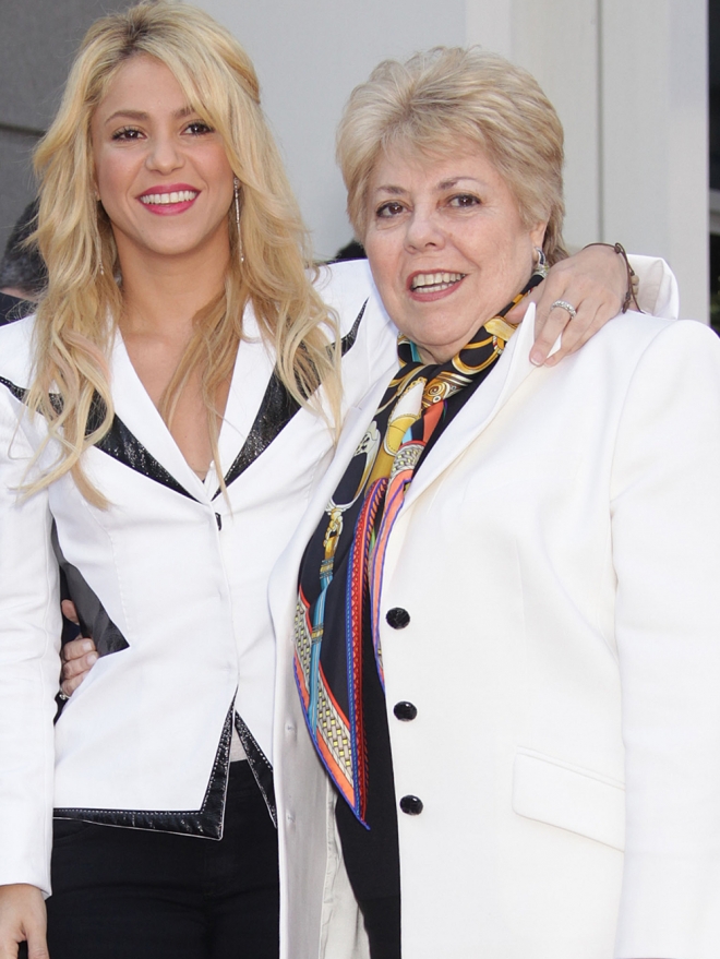 Shakira con su madre, Nidia Ripoll: colombianas con raíces catalanas