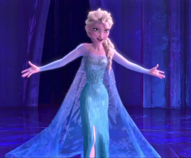 vestido de "Frozen"