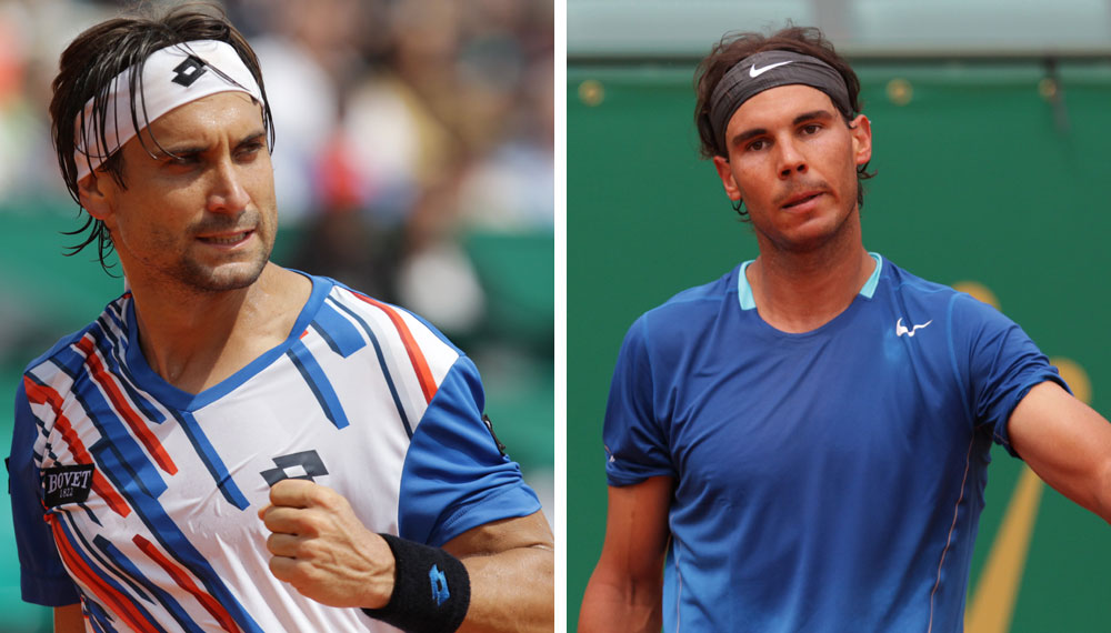 David Ferrer y Rafael Nadal