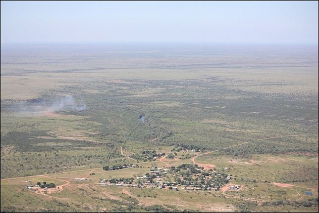 Panorámica llanada australiana