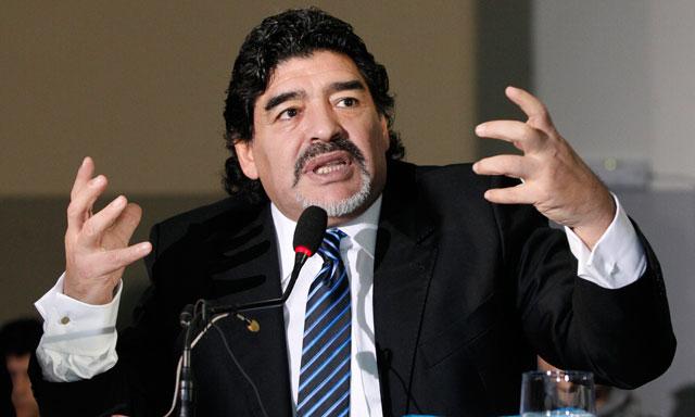 Maradona en entrevista