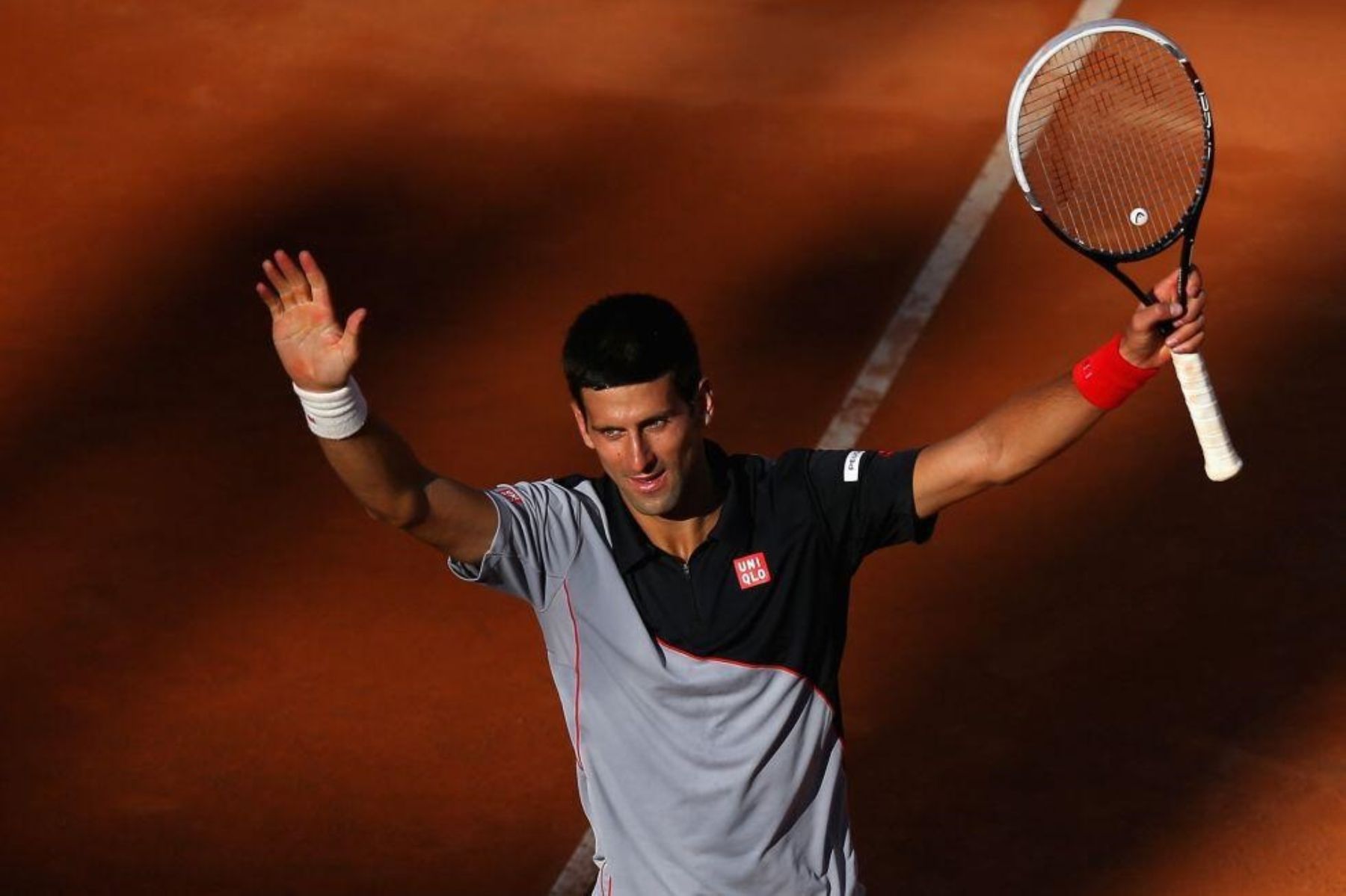 Djokovic celebr triunfo en Roma