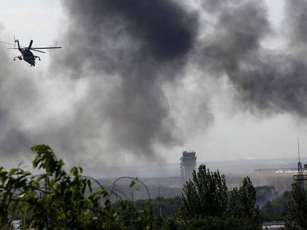Bombardeos y ataques sobre Donetsk