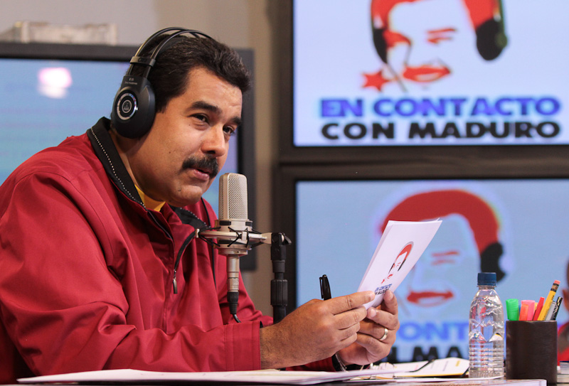 Presidente Maduro en su programa de radio