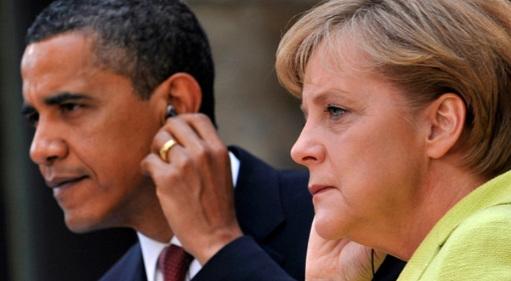 Obama y Merkel