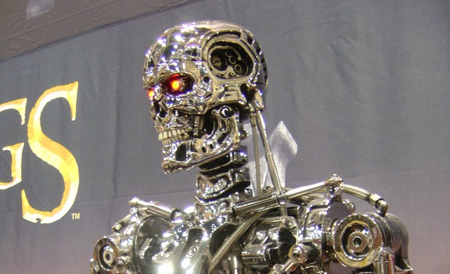 Terminator prototipo del T800 interiores