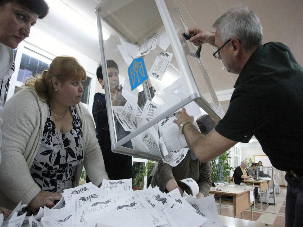 Papeletas con voto Donesck independentista