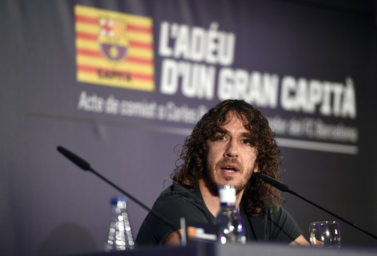 Carles Puyol, despedida, Barcelona FC