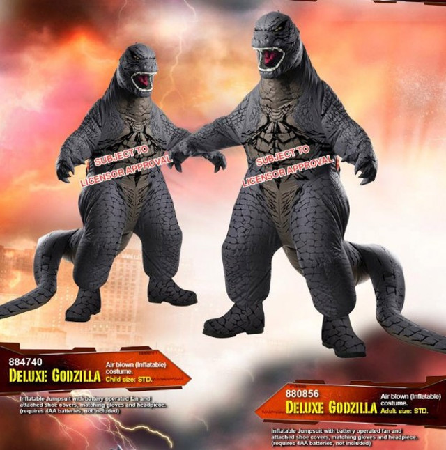 Nos vemos explosión extremidades Te presentamos una extraña forma de lucir como Godzilla (+Fotos)