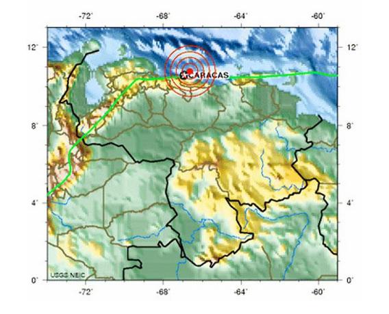 Sismo Caracas