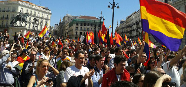 Rechazan protestas contra proclamación de Felipe VI