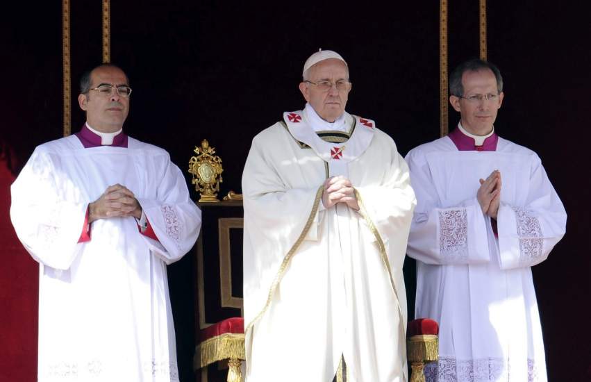 El papa abogó por la paz en Ucrania