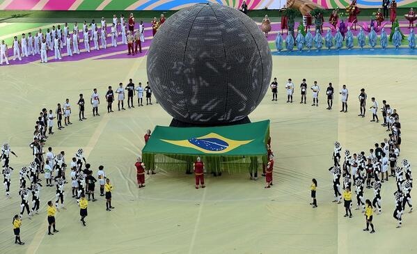 inauguración del Mundial 2014