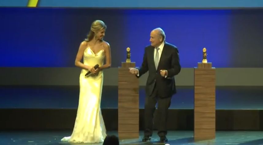 Mundial: Blatter y Fernanda