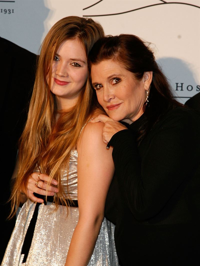 Star Wars: Billie Lourd y Carrie Fisher