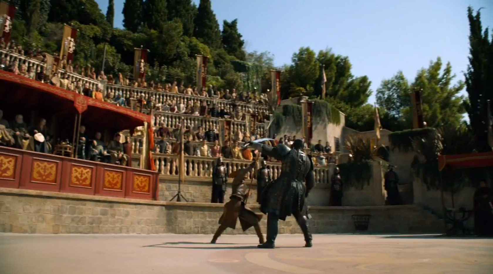 Games of Thrones-Episodio de la pelea