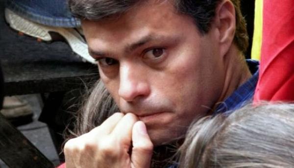 Leopoldo López close up