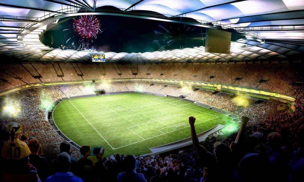 Visual intervenida del Maracaná