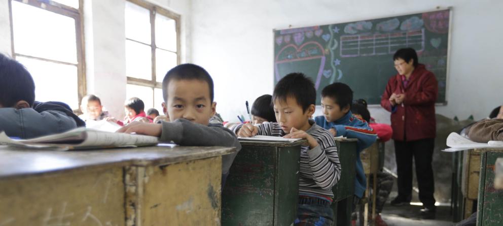 China: niños de primaria