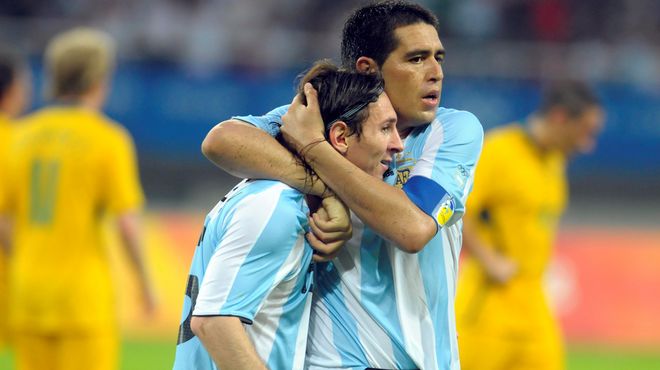 riquelme-messi