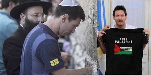 Messi Israel Palestina