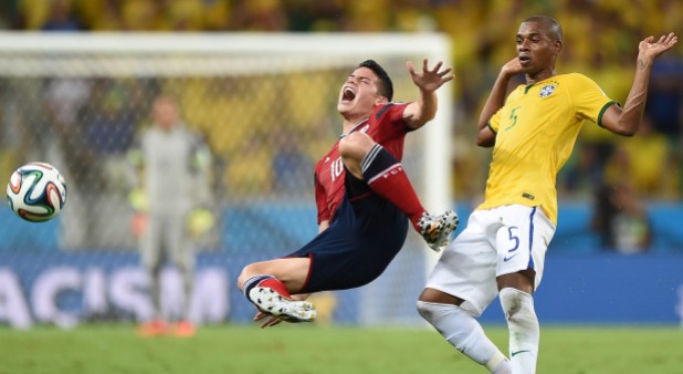 Mundial: Agresión a James Rodríguez