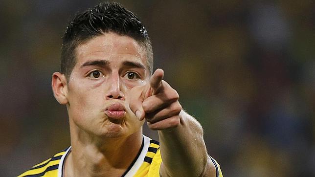 James Rodríguez: close up