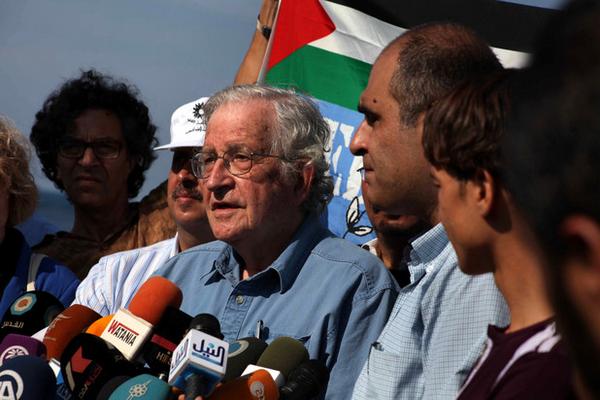 Gaza: Noam Chomsky apoyo a Palestina