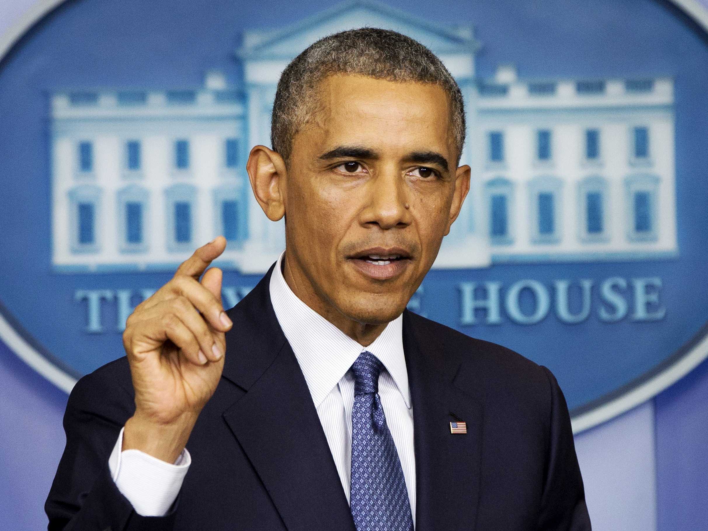 Barack Obama intervención en Casa Blanca